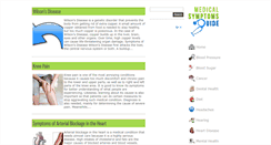 Desktop Screenshot of medicalsymptomsguide.com